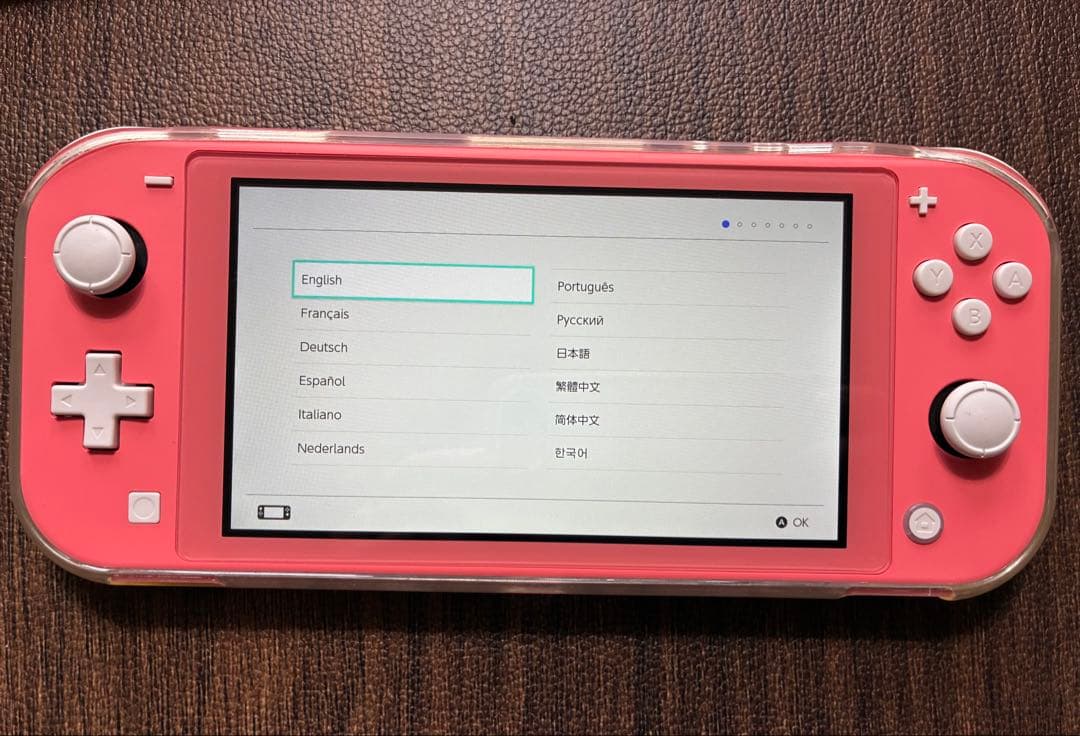 【美品・ケース付】 Switch Lite コーラル スイッチライト