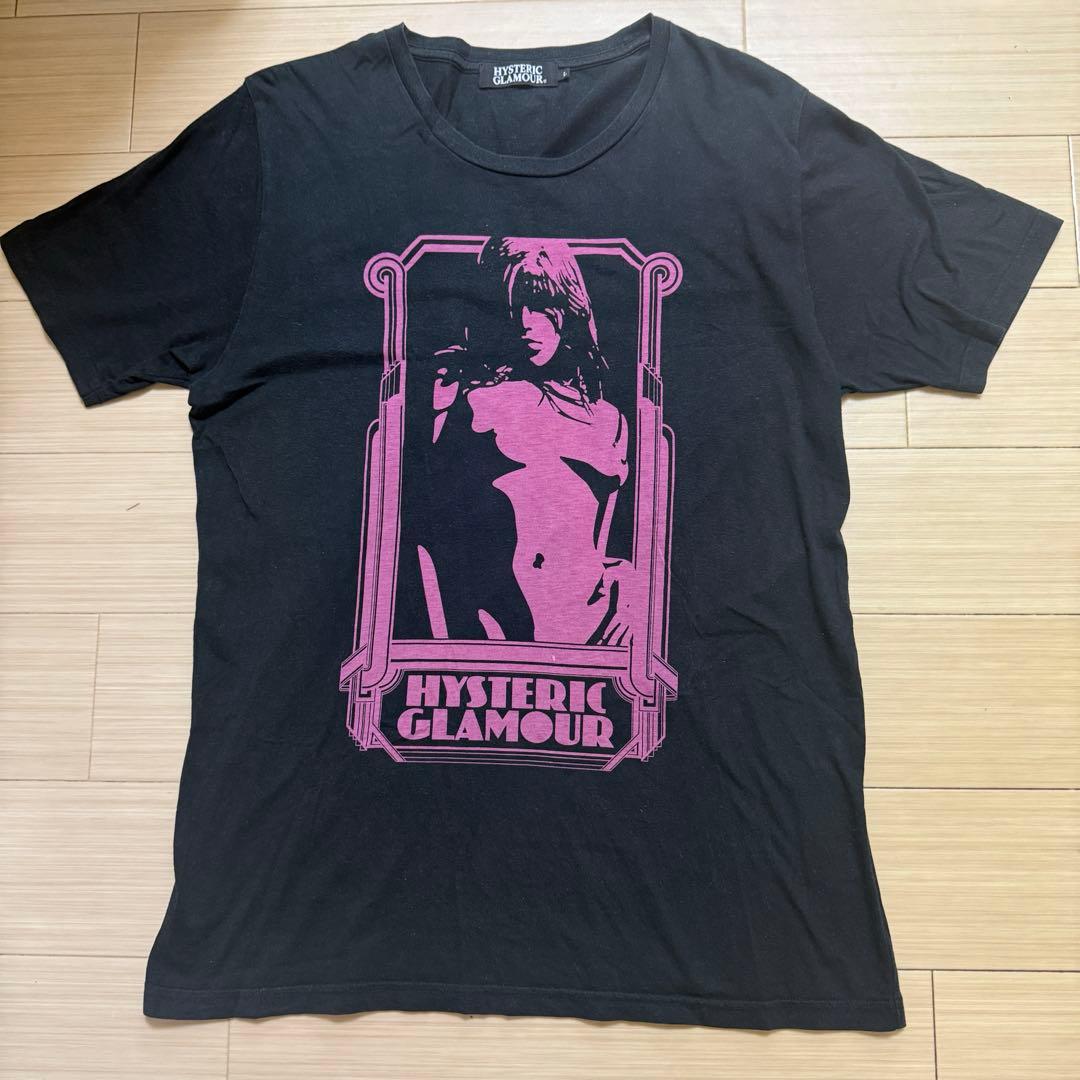 ヒステリックグラマー 2010ss 古着 両面プリ Tシャツ サイズ L 希少