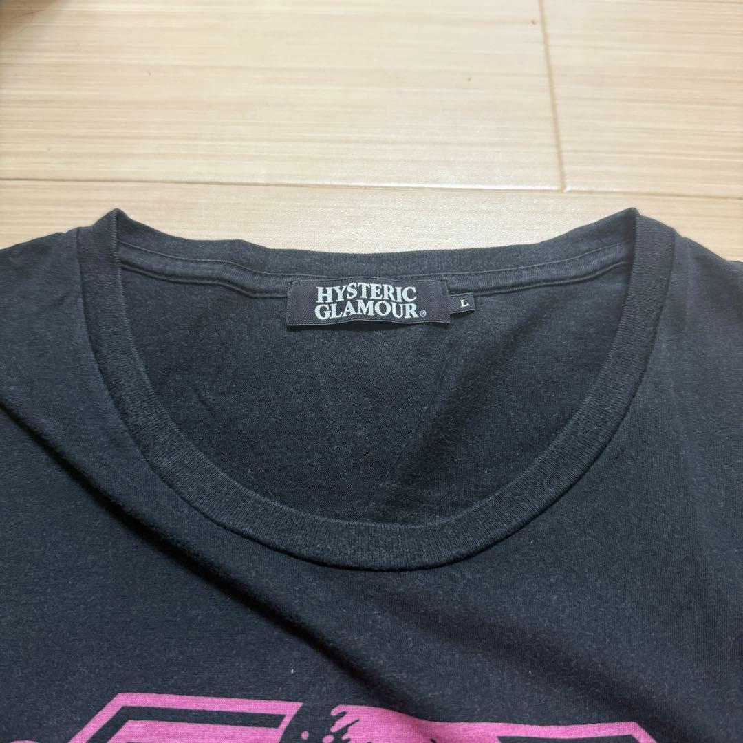 ヒステリックグラマー 2010ss 古着 両面プリ Tシャツ サイズ L 希少