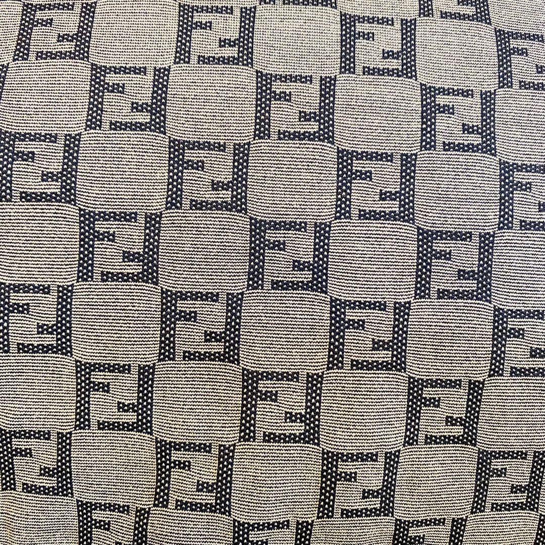 美品＊FENDI FF Zucca ポロシャツ 半袖 Size M イタリア製