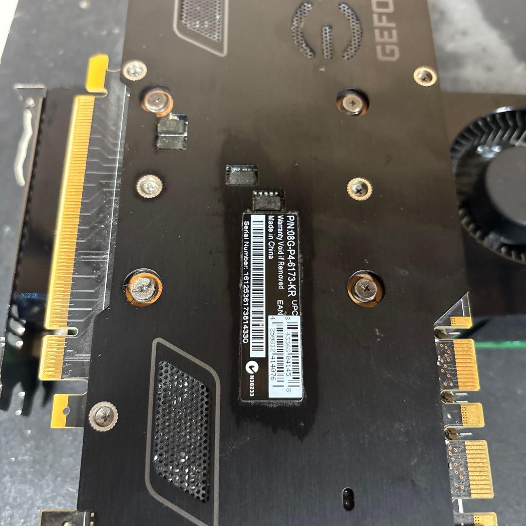 EVGA GeForce GTX 1070 グラフィックボード　2個