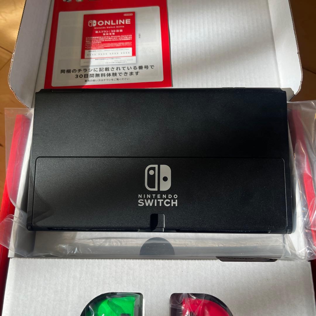 Nintendo Switch 有機ELモデル　カスタマイズ　追加ジョイコン付き