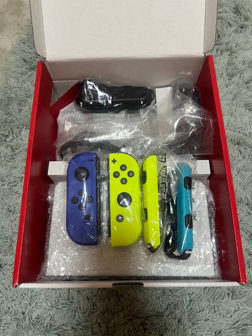 Nintendo Switch 有機ELモデル　カスタマイズ　追加ジョイコン付き