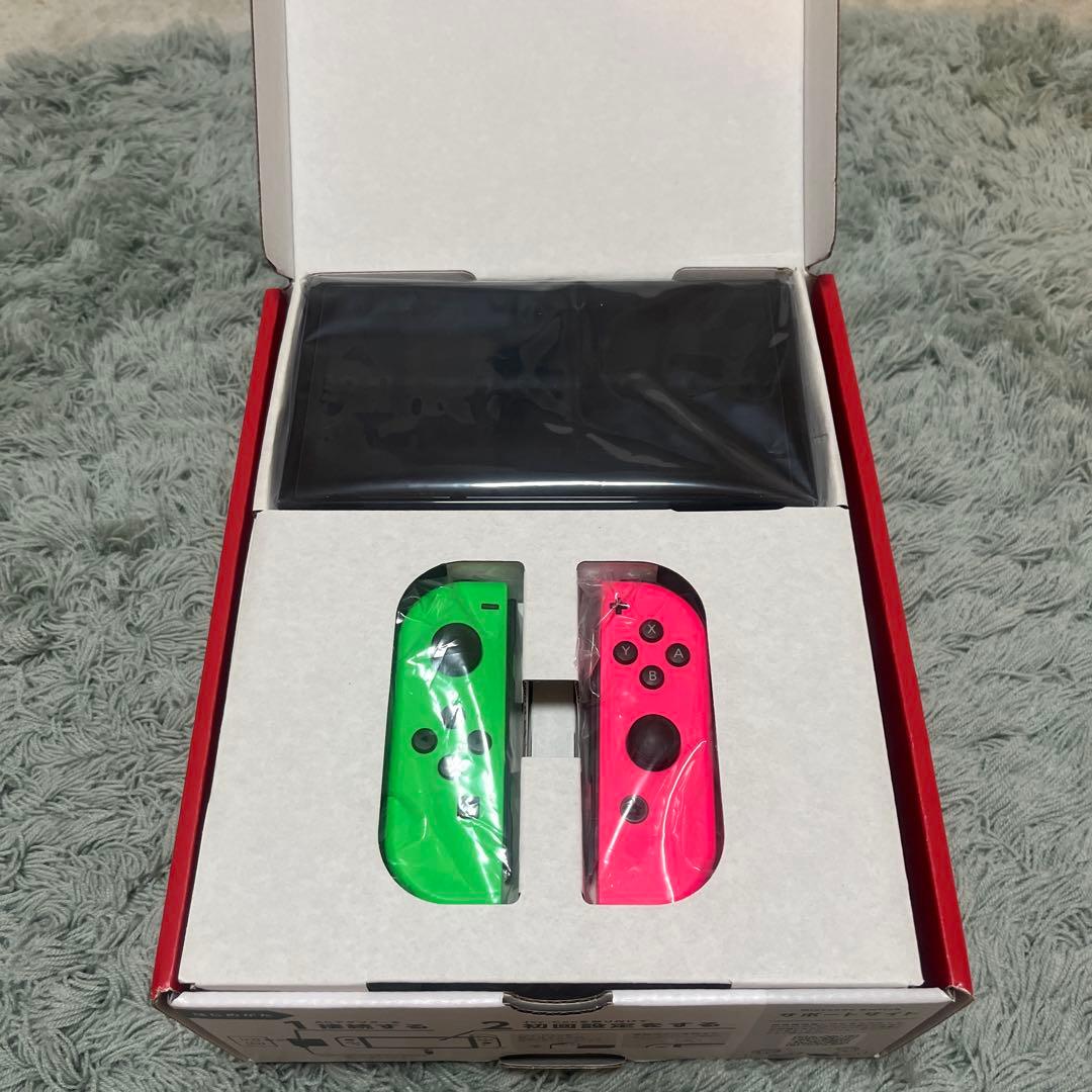 Nintendo Switch 有機ELモデル　カスタマイズ　追加ジョイコン付き