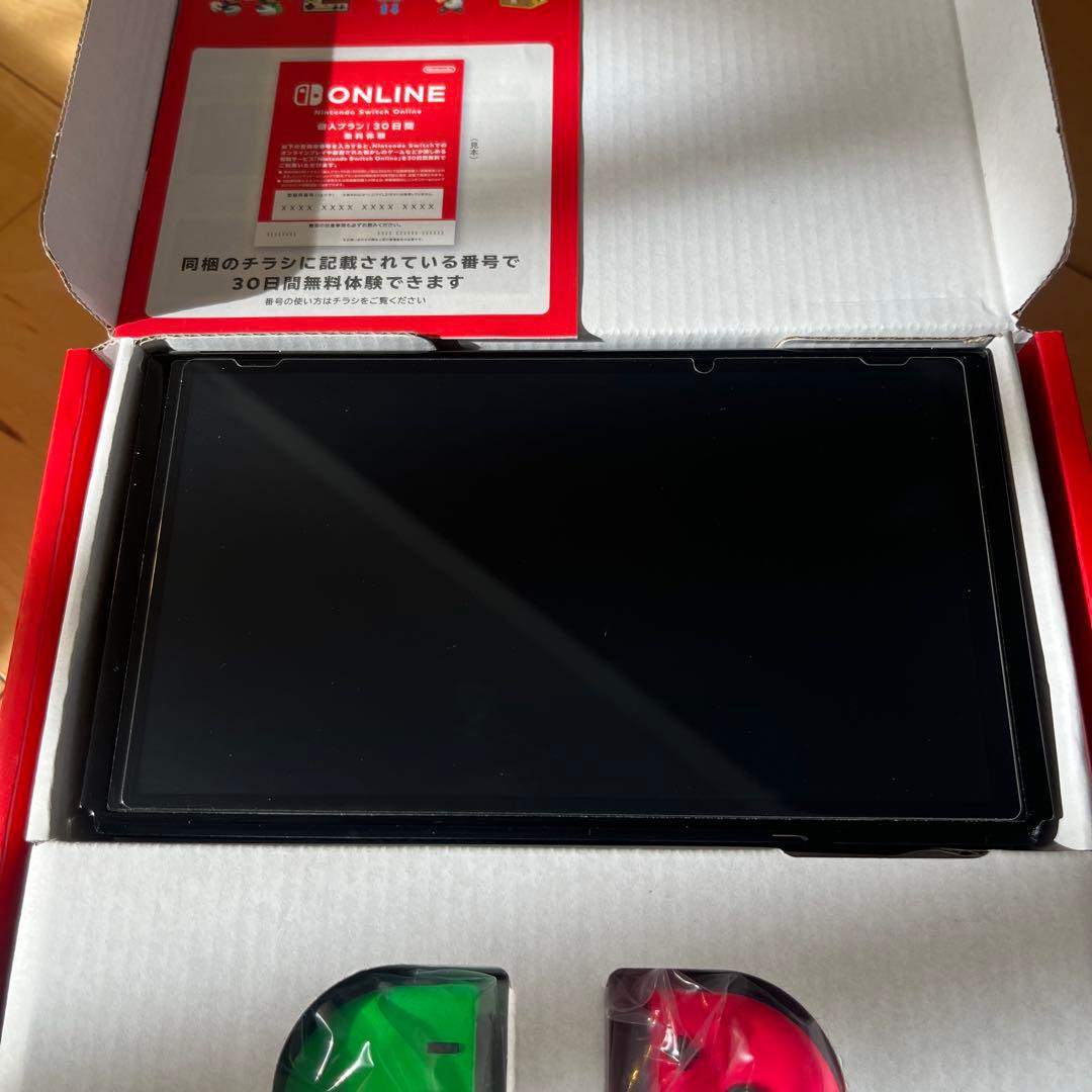 Nintendo Switch 有機ELモデル　カスタマイズ　追加ジョイコン付き