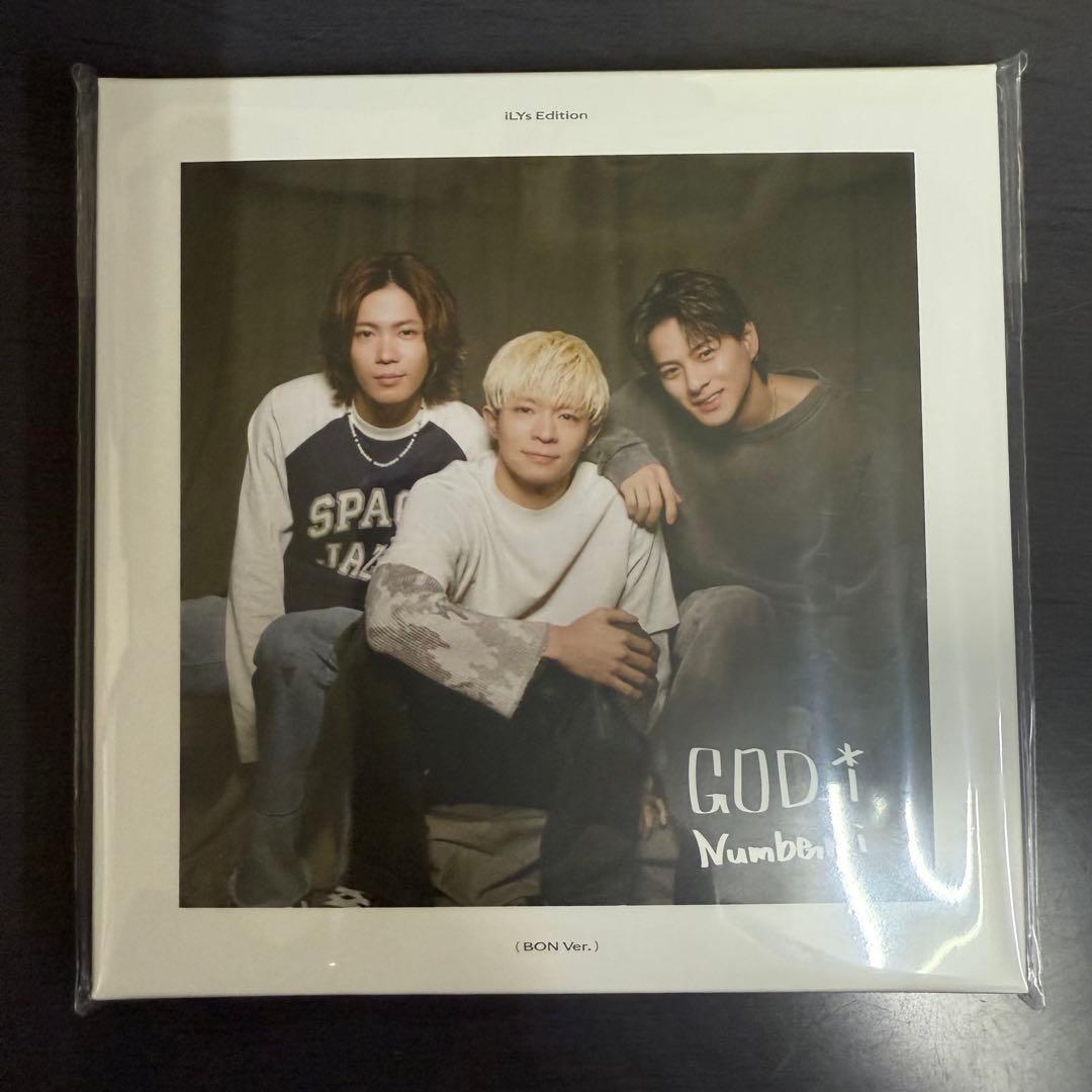 新品　Number_i　GOD_i　iLYs Edition BON Ver.