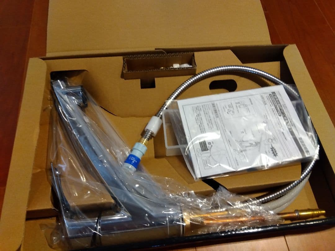 【新品・未使用品】キッチン混合水洗　KVK KM5021TEC