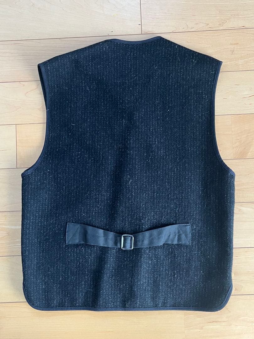 Woolrichウールリッチブラウンズビーチ風ベストMサイズ