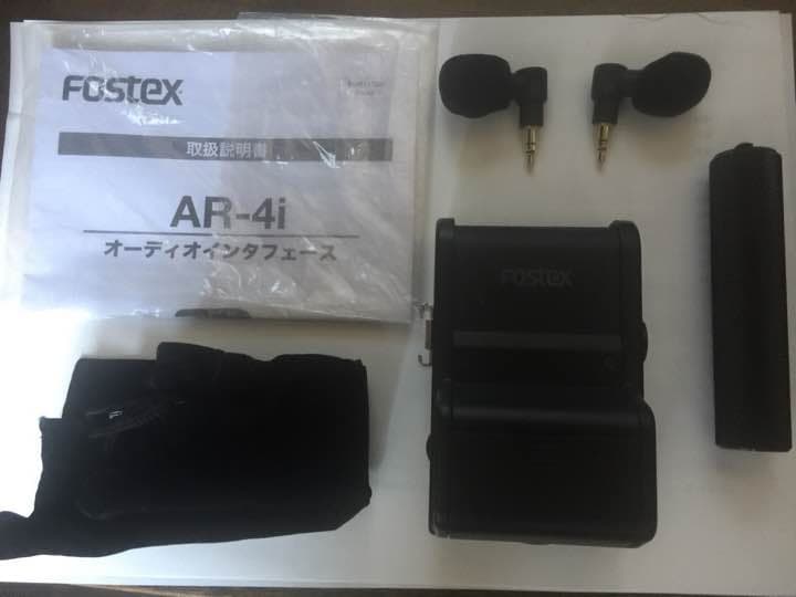 iphone用 オーディオインターフェイス Fostex AR-4i