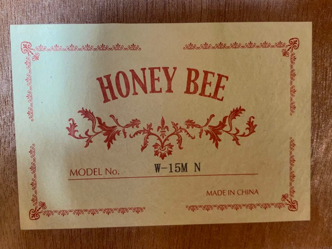HONEY BEE アコースティックギター　w'-15MN美品1943-06-1
