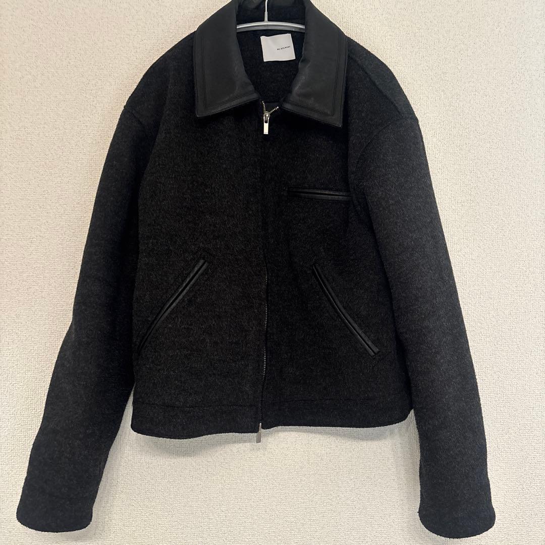 ジャケット・アウター OE-SELMENT WOOL SHAGGY DETROIT JACKET