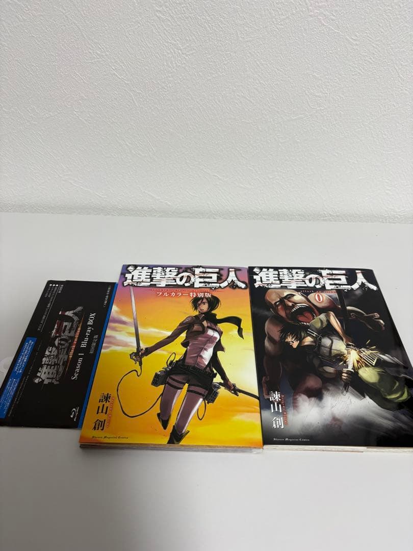進撃の巨人 Season 1 Blu-ray BOX初回限定本編5枚組+特典2枚