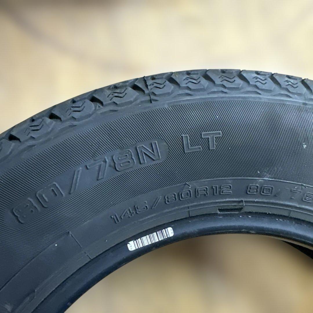 ヨコハマ　145/80R12 夏用タイヤ　2020年 4本(0-55)