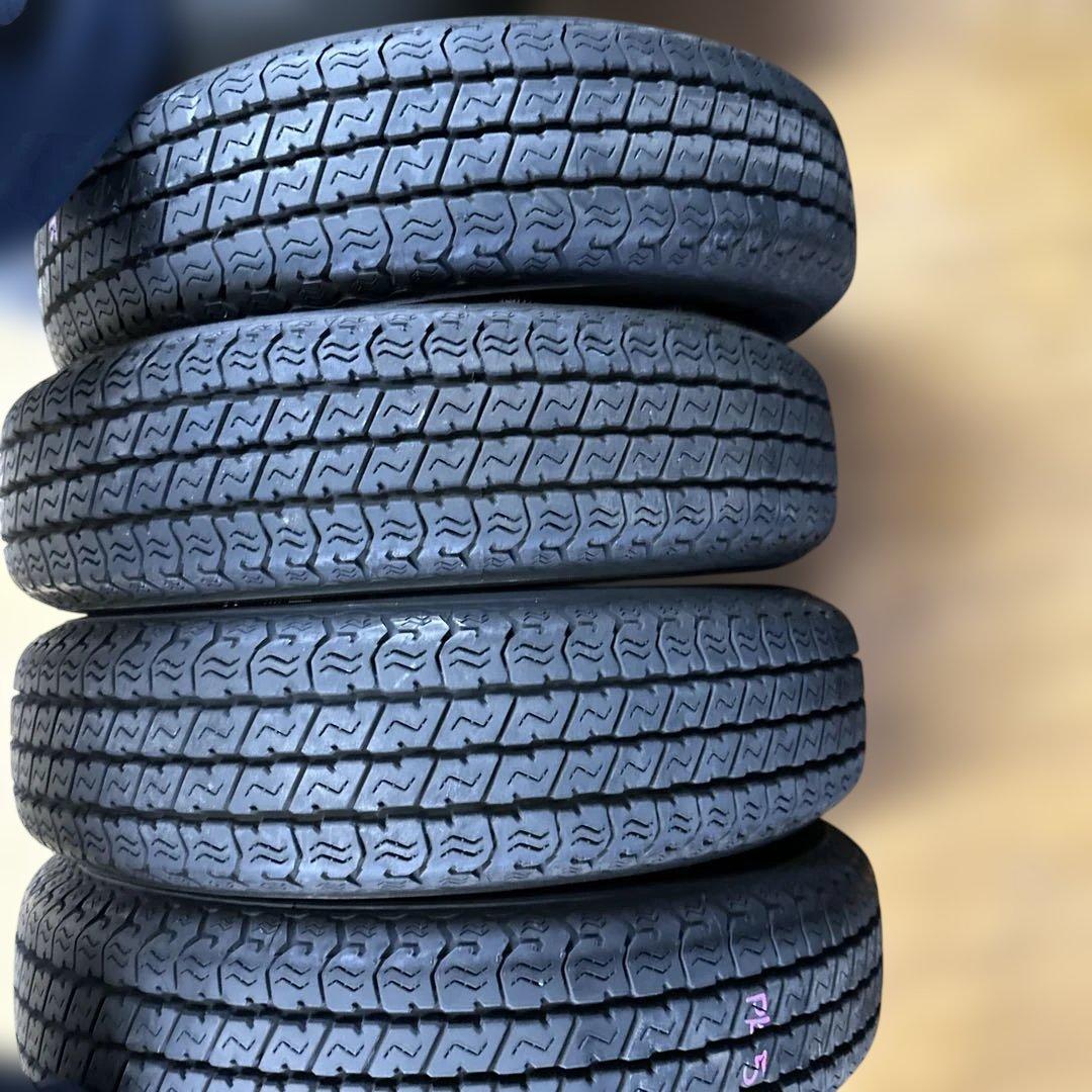 ヨコハマ　145/80R12 夏用タイヤ　2020年 4本(0-55)