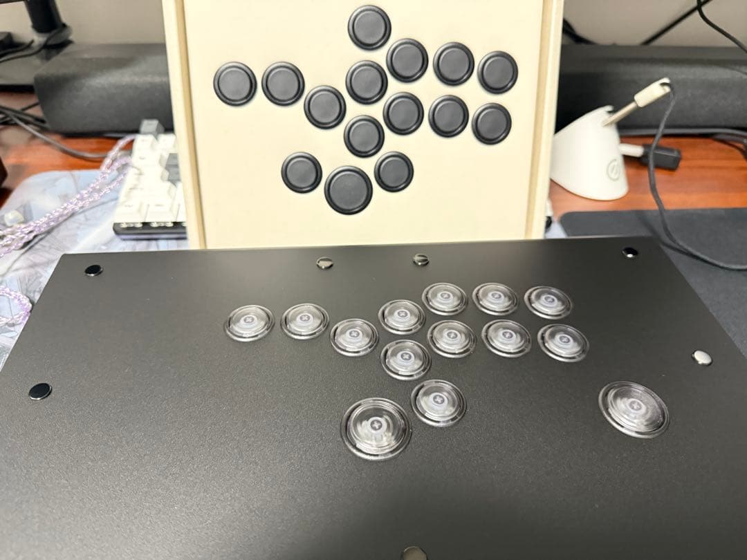 PWSレバーレスS+ZENAIM ARCADEボタンセット
