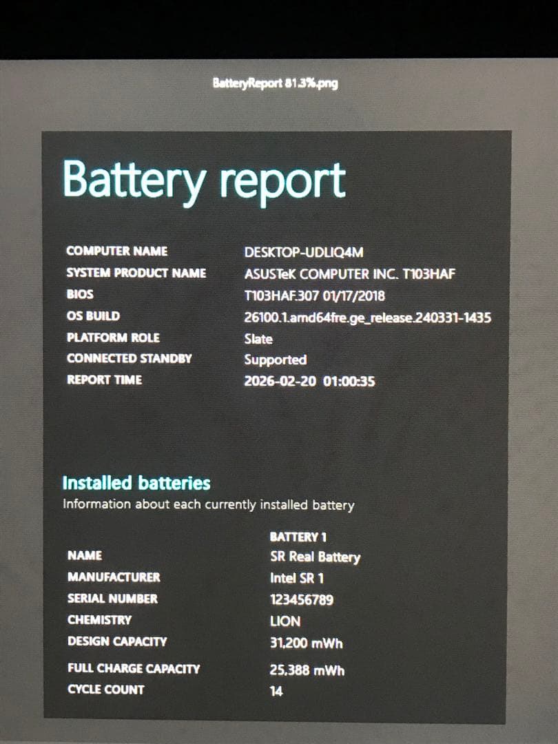 Windowsノート本体 ASUS TransBook Mini T103HAF/R107H Win11