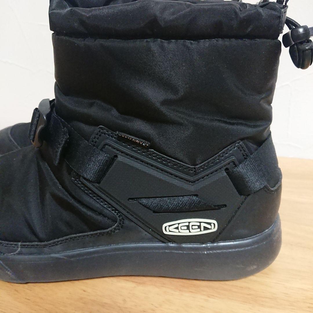 KEEN ブーツ ブラック アウトドア 防寒 レディース 25㎝