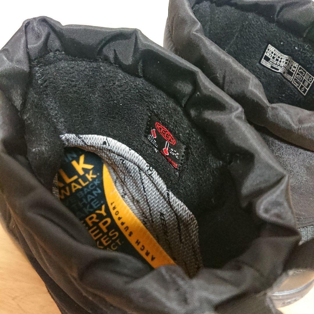 KEEN ブーツ ブラック アウトドア 防寒 レディース 25㎝