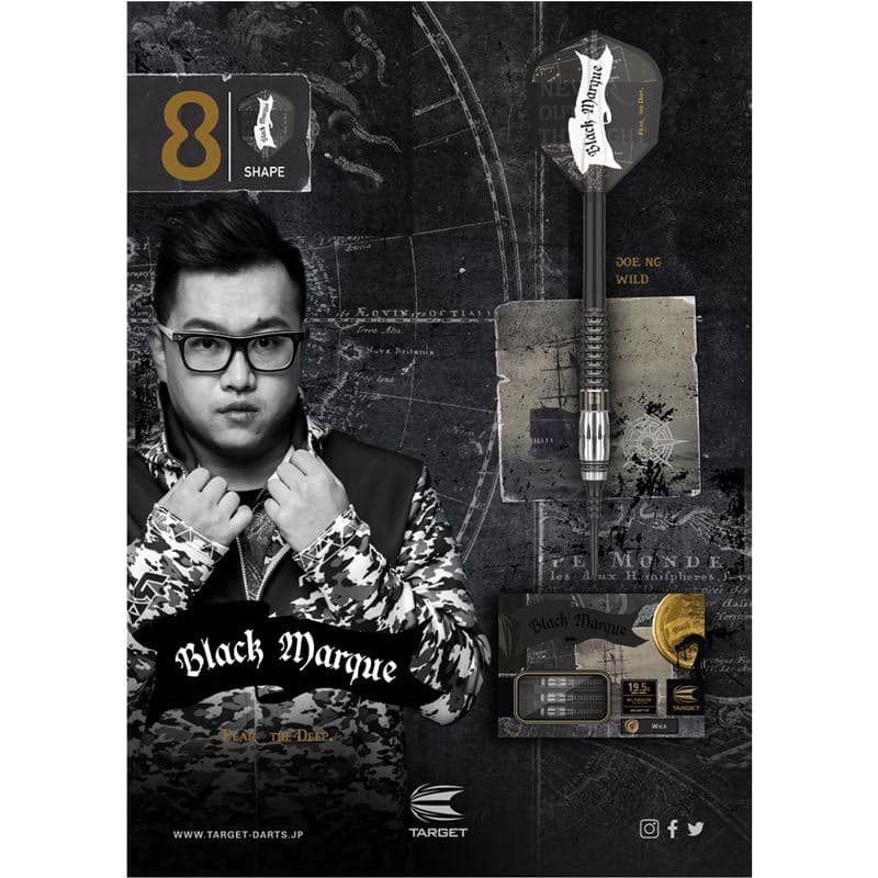 ダーツ TARGETJAPAN BLACK MARQUE SERIES WILD 2.0