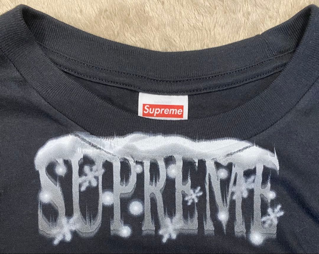 Supreme 26ss Flash Tee XL ※襟プリントに初期傷あり