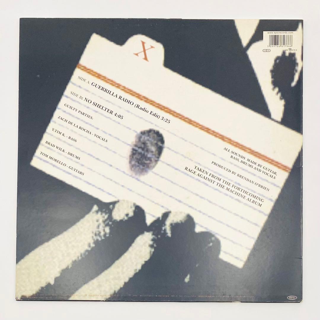 洋楽 RAGE AGAINST THE MACHINE /GUERRILLARADIO