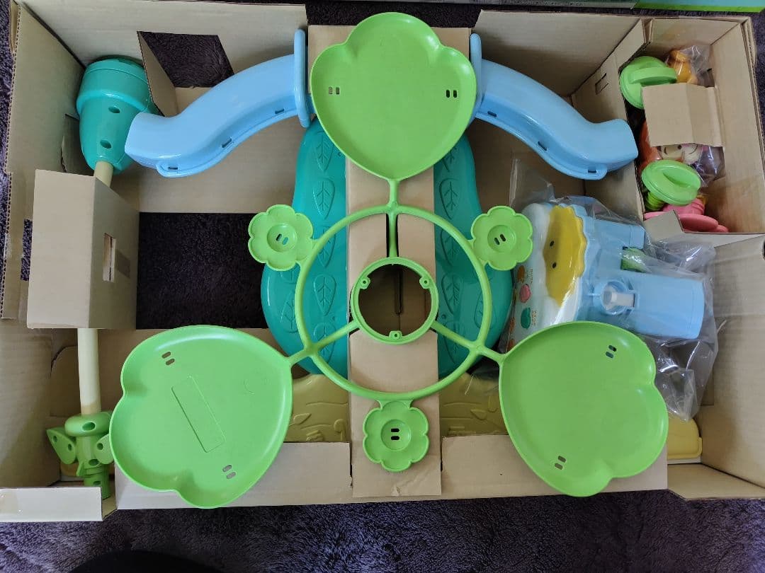【美品】くまのプーさん　えらべる回転6WAY ジムにへんしんメリー
