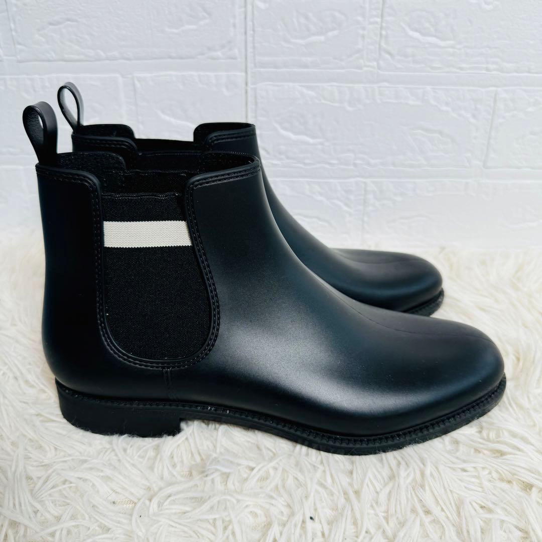 BALLY バリー サイドゴアブーツ レインブーツ 24.5cm トレスポ