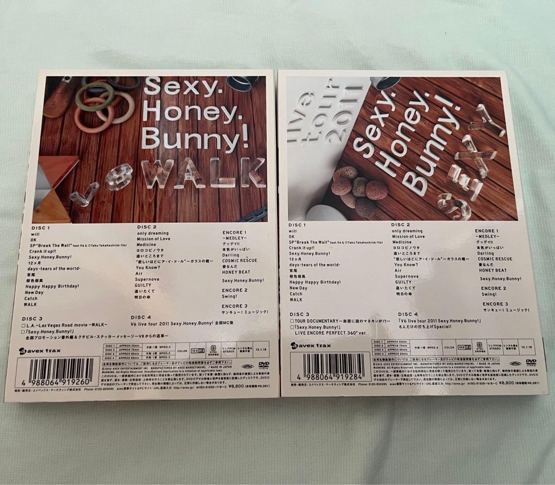 V6/2011 Sexy.Honey.Bunny!【WALK盤】【SEXY盤】