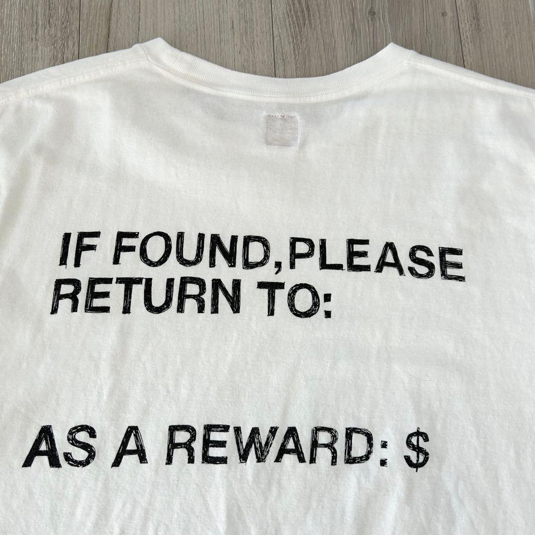 HUMAN MADE クルーネックTシャツ 白 L 両面プリント バックプリント