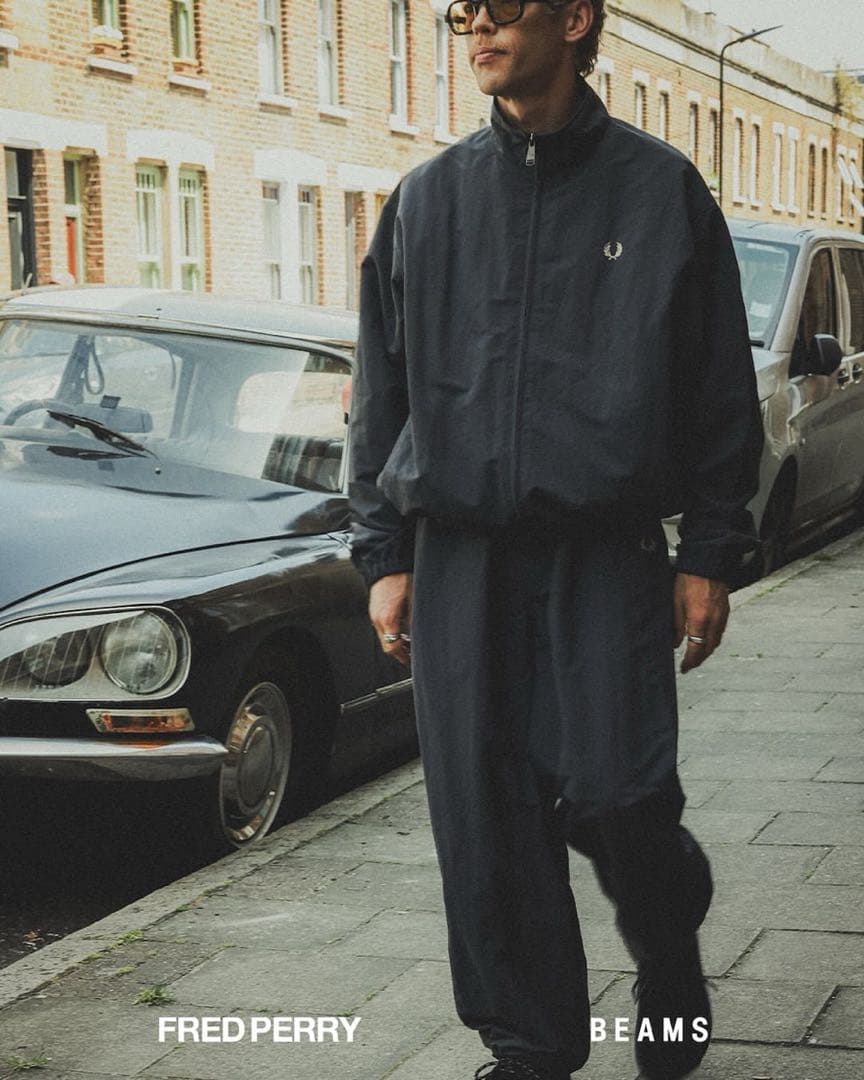 フレッドペリー BEAMS別注 SHELL PANTS