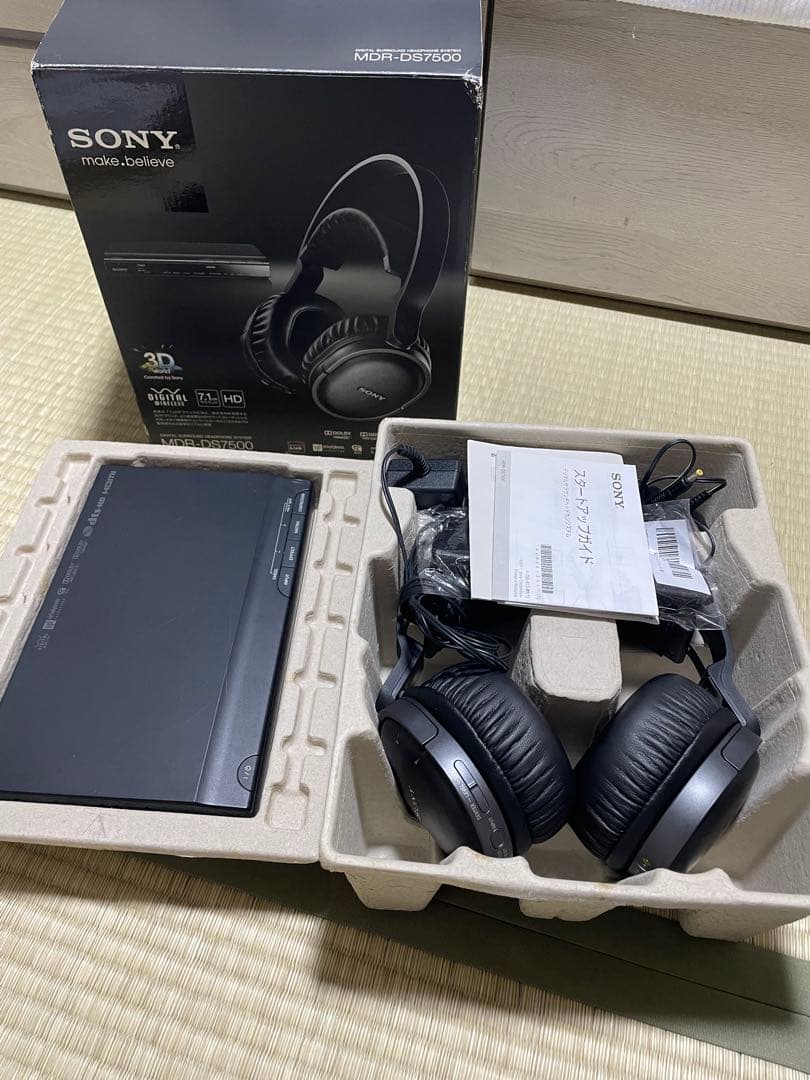 SONY 7.1chデジタルサラウンドヘッドホンシステム MDR-DS7500