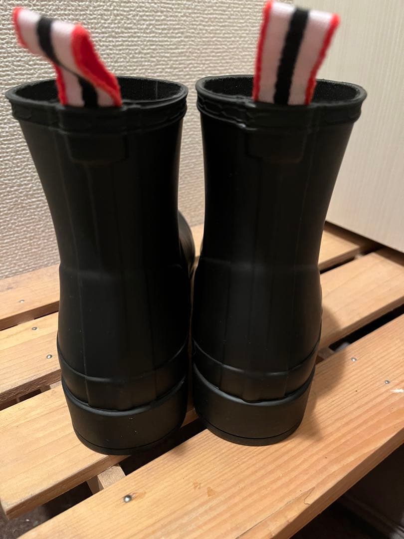 HUNTER ORIGINAL PLAY BOOT SHORT ブラック 6