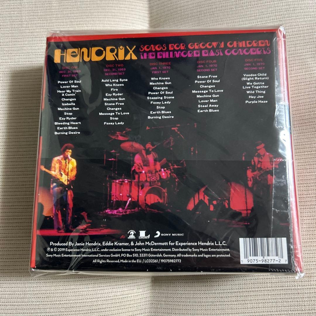 洋楽 Jimi Hendrix Fillmore East Concerts 5CD