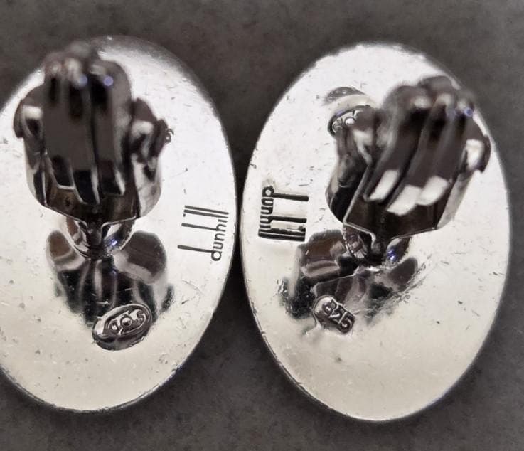 Dunhillダンヒル　SILVER925 カフス C2694