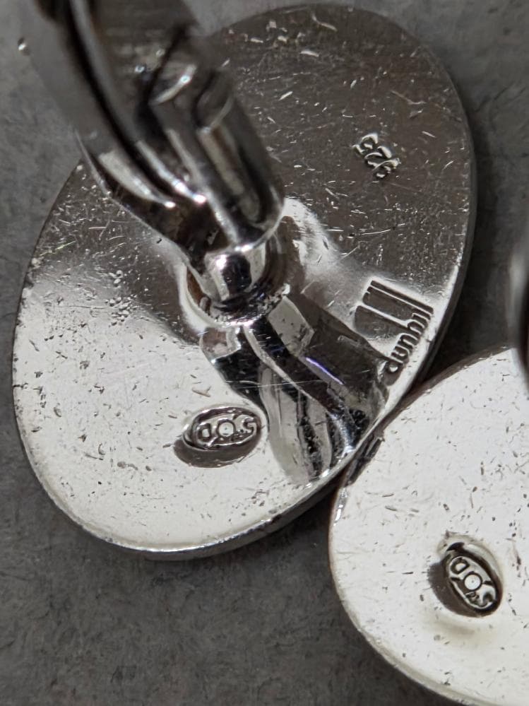 Dunhillダンヒル　SILVER925 カフス C2694