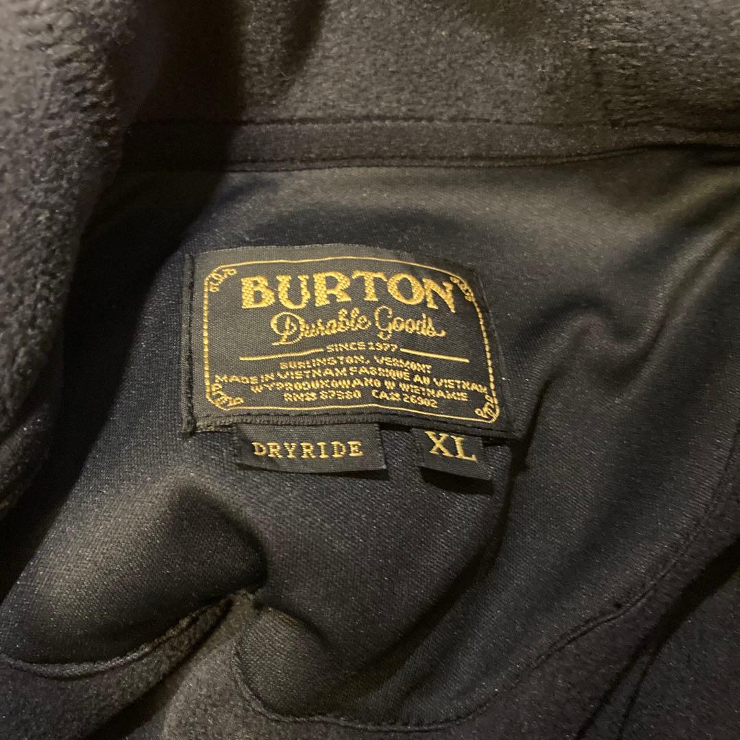 BURTON DRYRIDE フード付きウェア XL ブラック