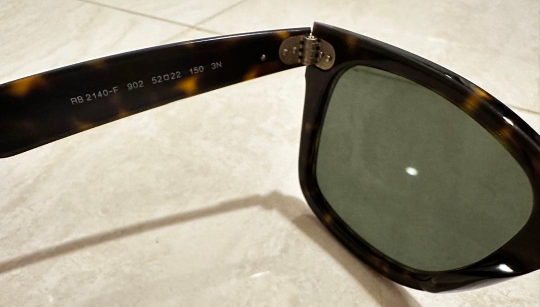 [サングラス] レイバン Ray-Ban Wayfarer ベッコウ色