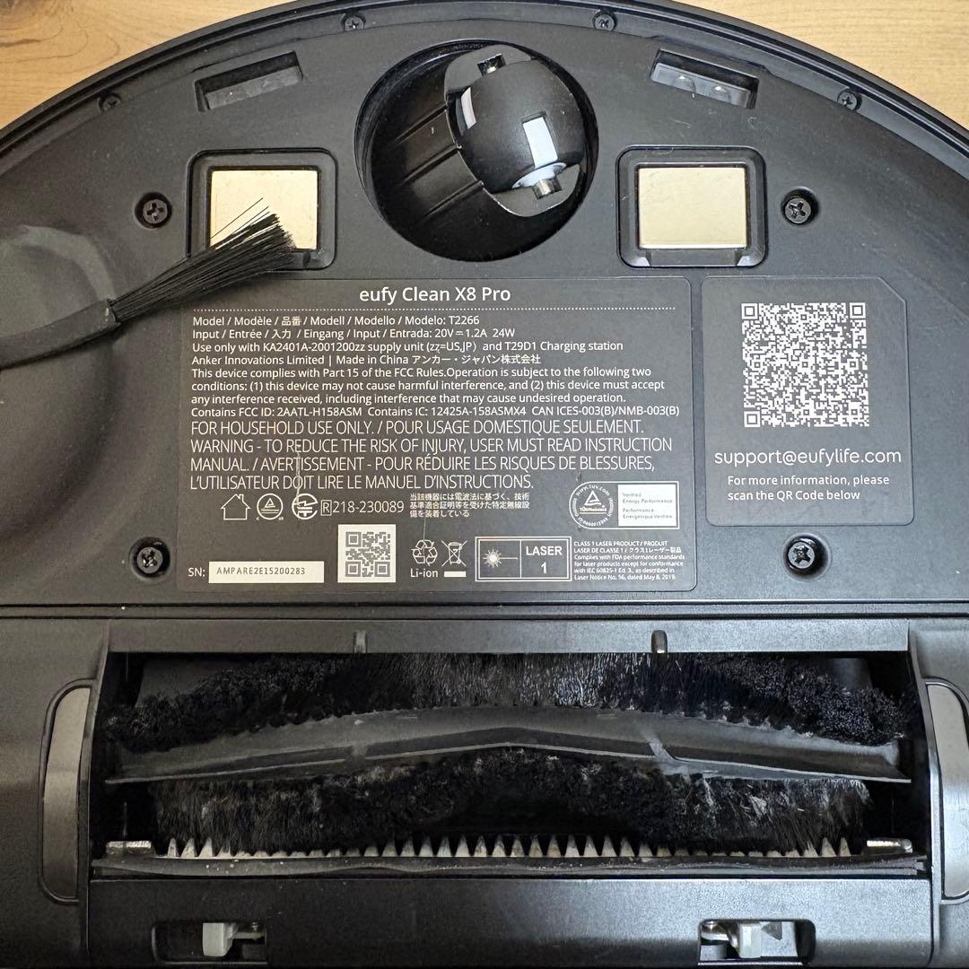 【清掃済】Anker Eufy Clean X8 Pro ロボット掃除機