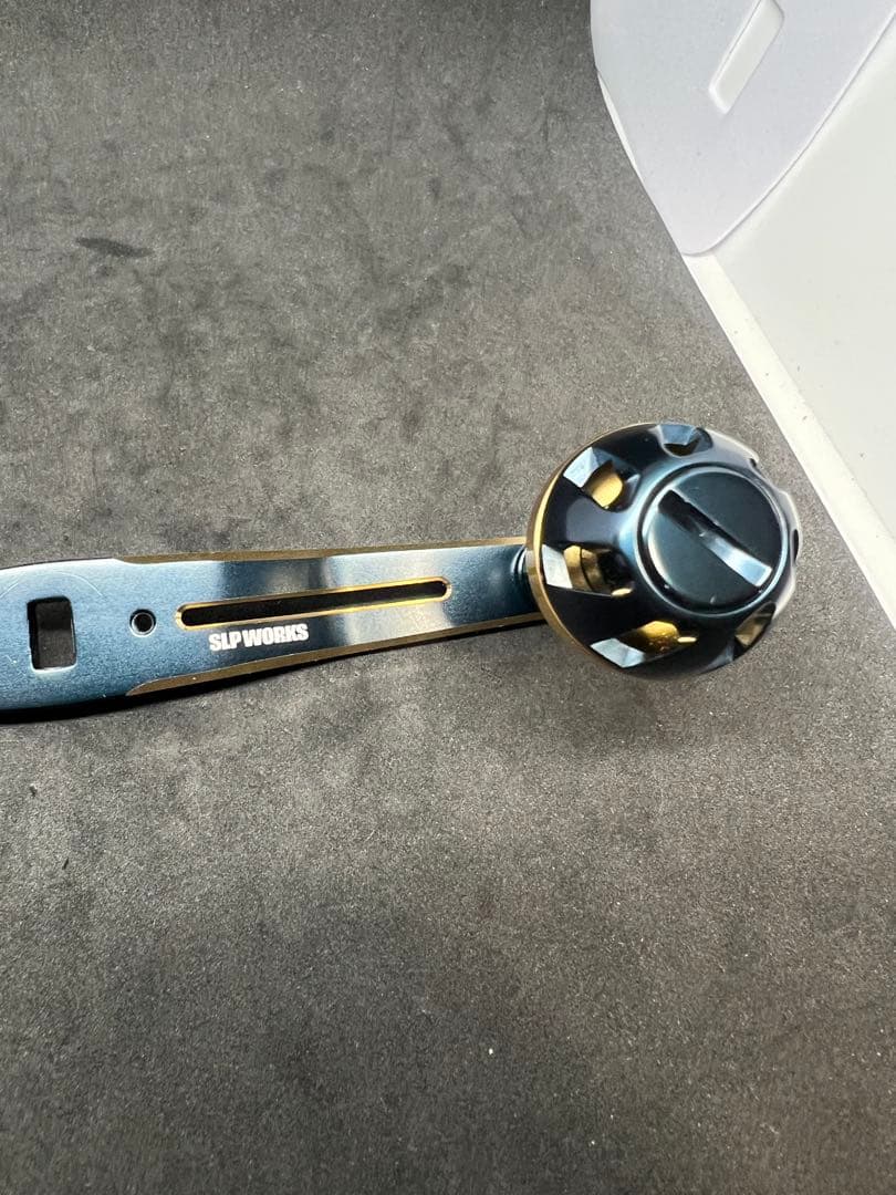 【美品】SLPワークス 130ミリクランクハンドル アルミノブセット