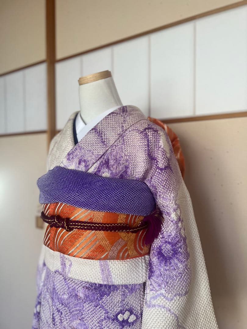 藤娘 きぬたや 総絞り 正絹 振袖