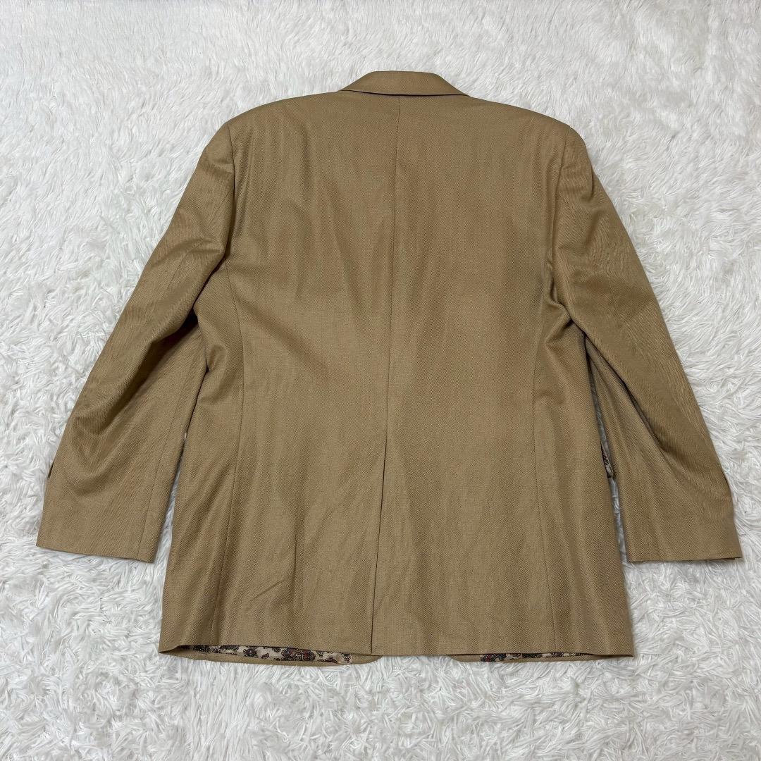 ◎美品 ローレンラルフローレン 希少デザイン ペイズリー 高級生地 春夏 麻混