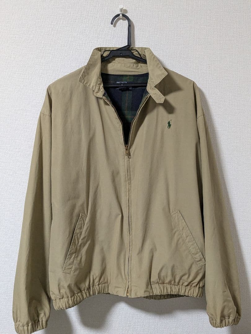 【美品・ビンテージ】Polo Ralph Lauren ブルゾン　ベージュ