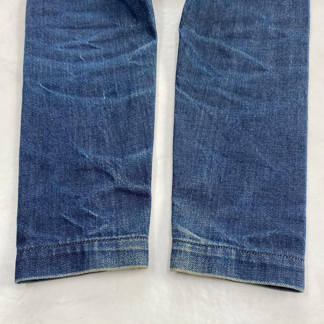 美品★HYKE ハイク デニムコート ワークコート ショップコート インディゴ2