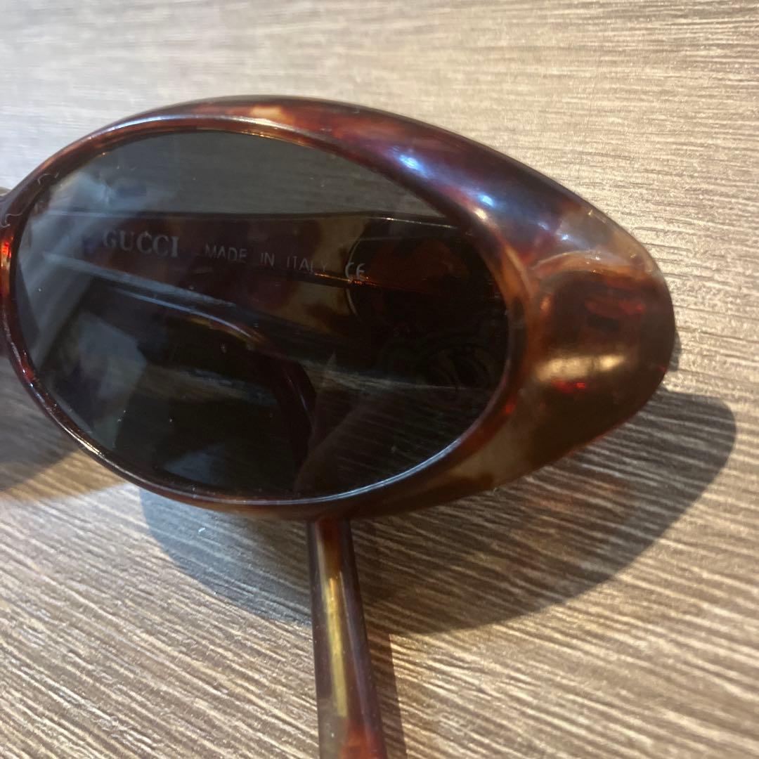 GUCCI サングラス べっ甲柄 55□20 茶色 ブラウン GG2411/S
