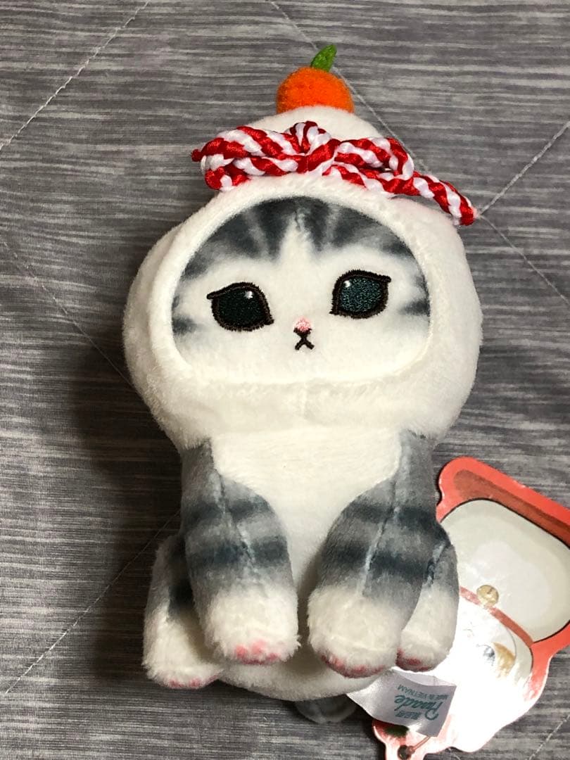 mofusand にゃんぱんつ！ 海の生き物にゃん 鏡餅 ぬいぐるみ