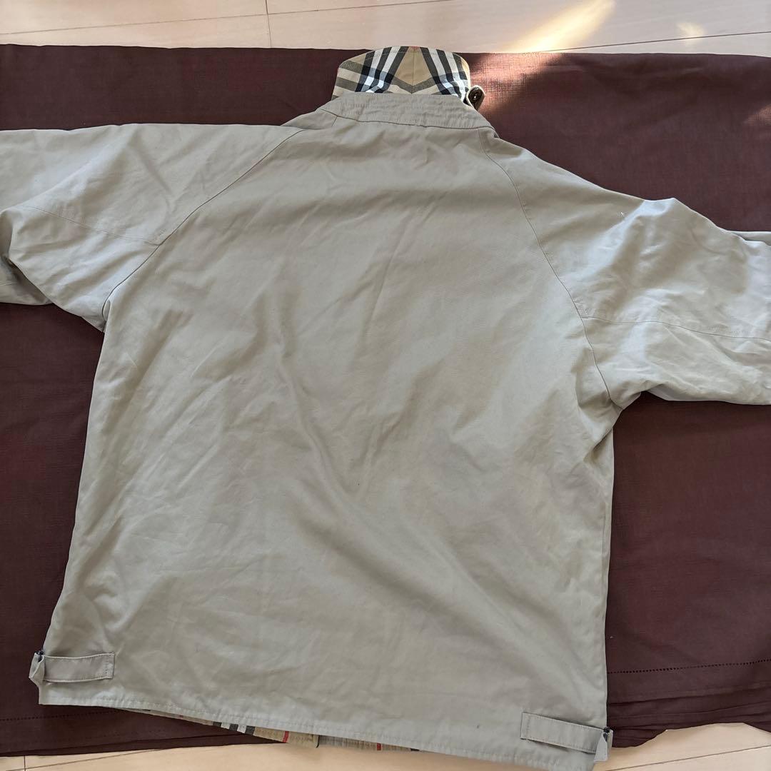 バーバリーロンドン Burberry チャック　ジャケット　イギリス製