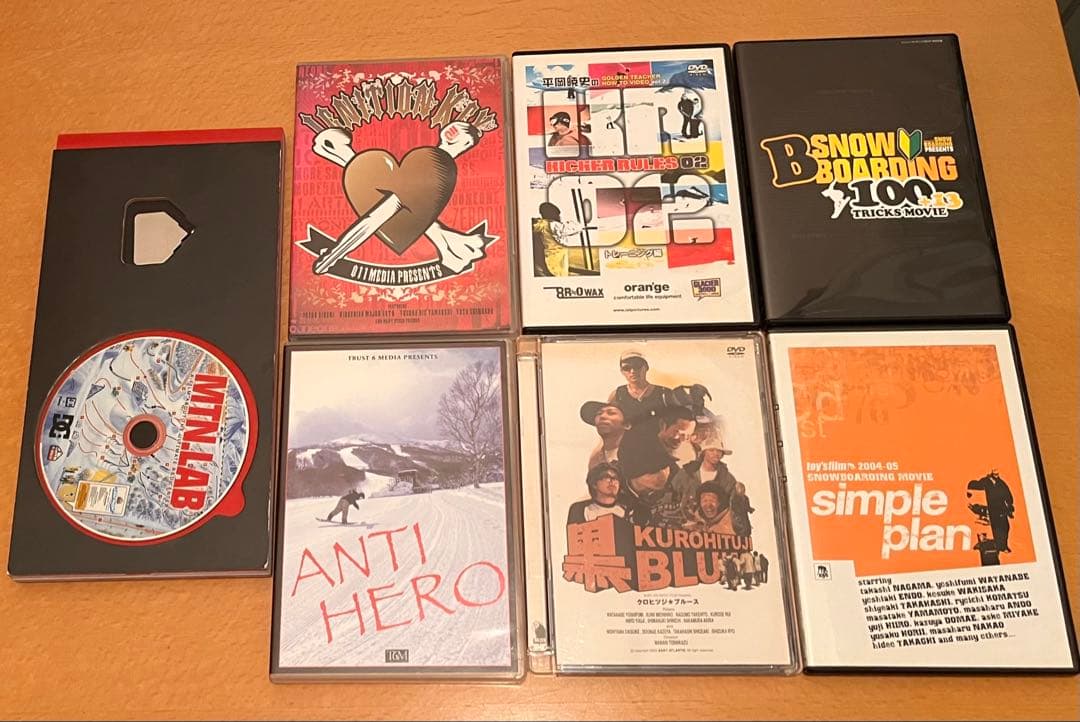 スノーボード　DVD 『i am…』他 計8点セット