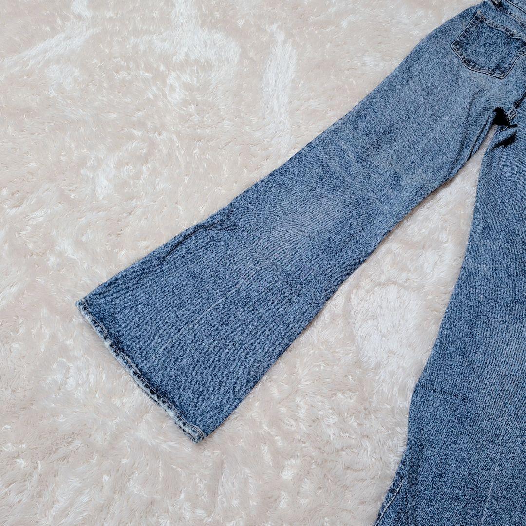 ✨人気✨MOUSSY MVS FLARE フレア マウジー デニムパンツ 25