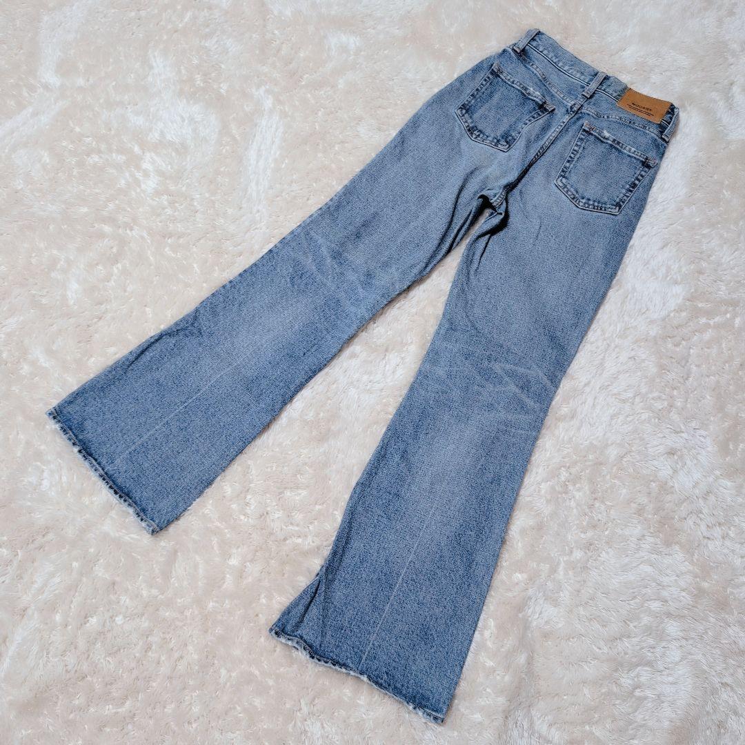 ✨人気✨MOUSSY MVS FLARE フレア マウジー デニムパンツ 25
