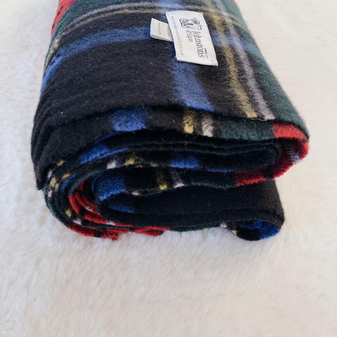 Johnstons of Elgin カシミヤ100% 大判 200×70 良品